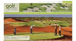 Desktop Screenshot of golf-genuss.de