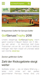 Mobile Screenshot of golf-genuss.de