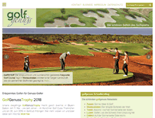 Tablet Screenshot of golf-genuss.de